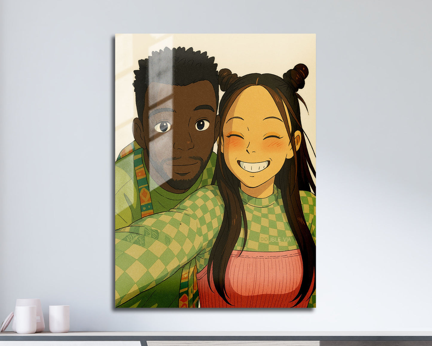 Custom S. Ghibli Style Metal Poster - Transform Your Photo into Art