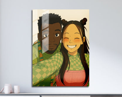 Custom S. Ghibli Style Metal Poster - Transform Your Photo into Art