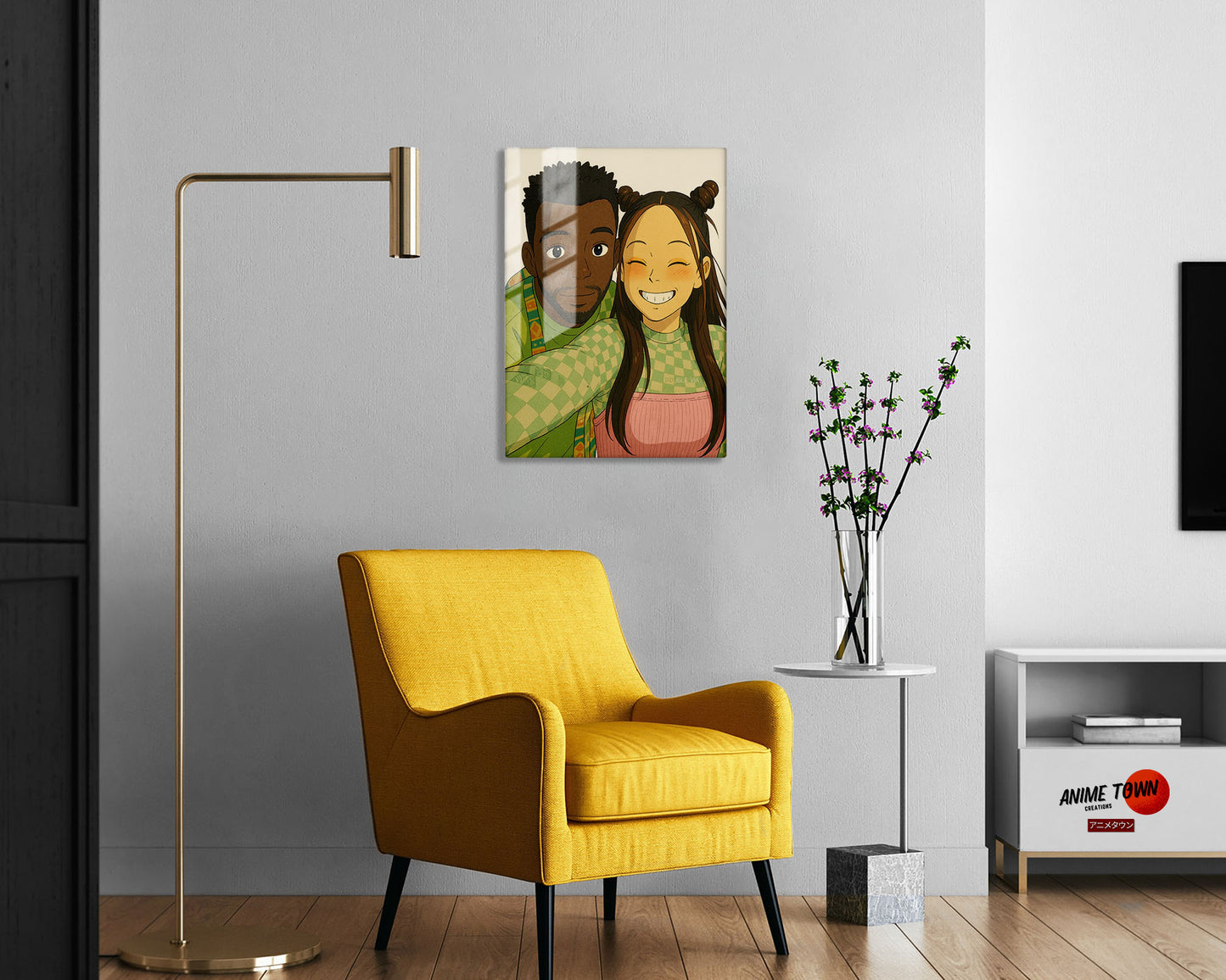 Custom S. Ghibli Style Metal Poster - Transform Your Photo into Art