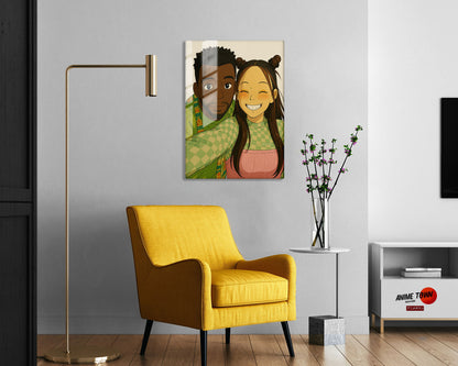 Custom S. Ghibli Style Metal Poster - Transform Your Photo into Art