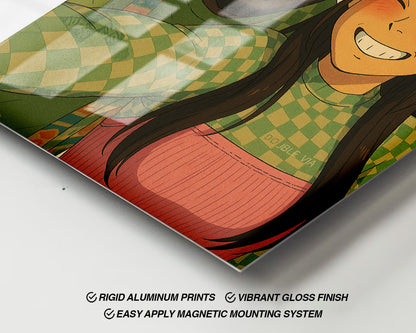 Custom S. Ghibli Style Metal Poster - Transform Your Photo into Art