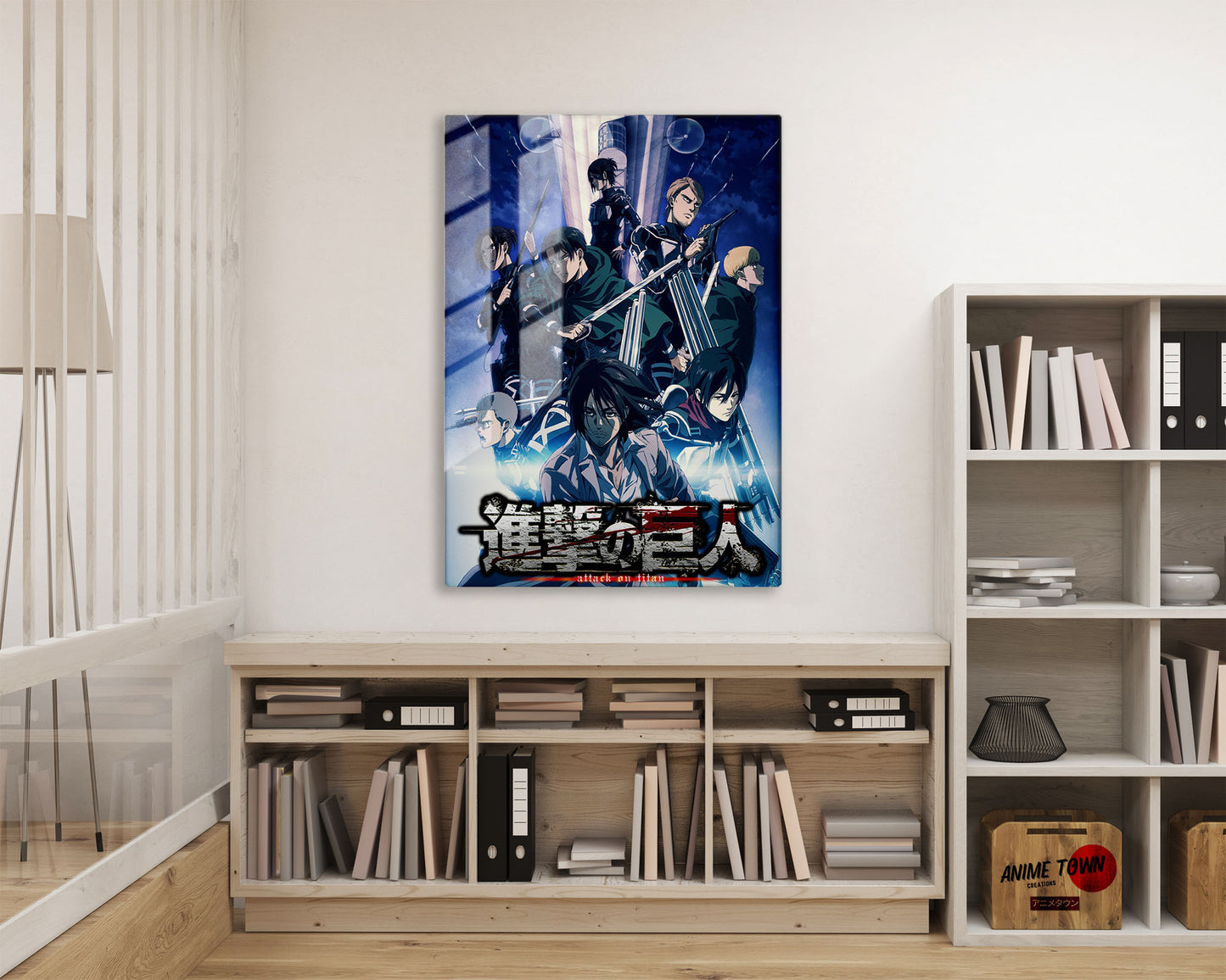 Attack on Titan The Final Season Metal Poster