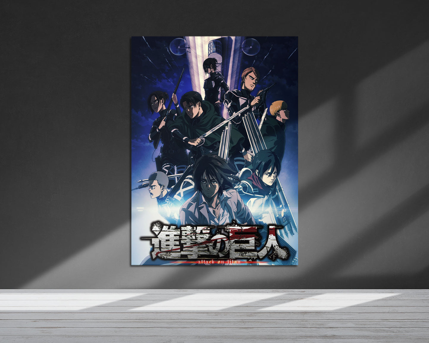 Attack on Titan The Final Season Metal Poster