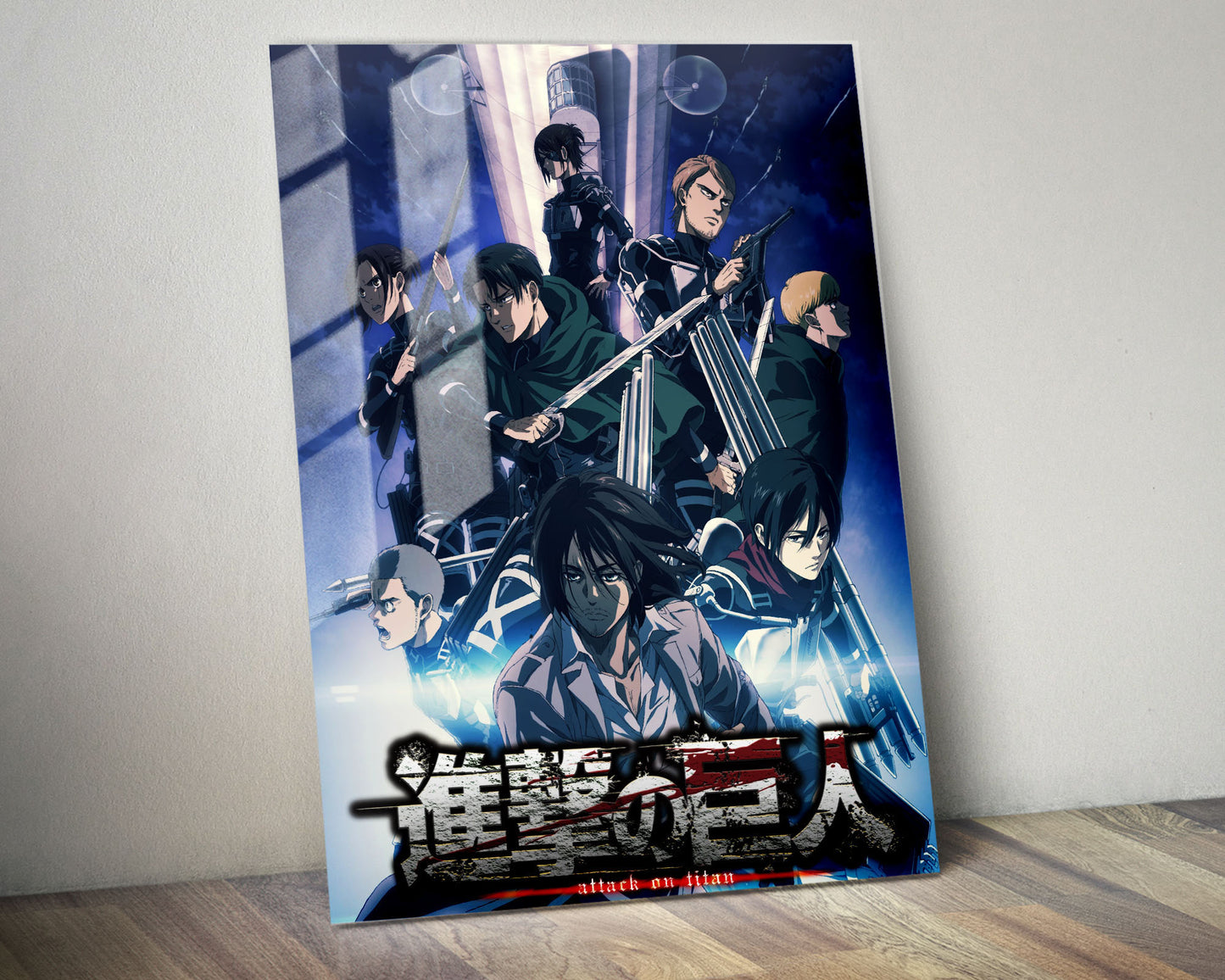 Attack on Titan The Final Season Metal Poster