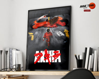 Akira Classic Black Poster