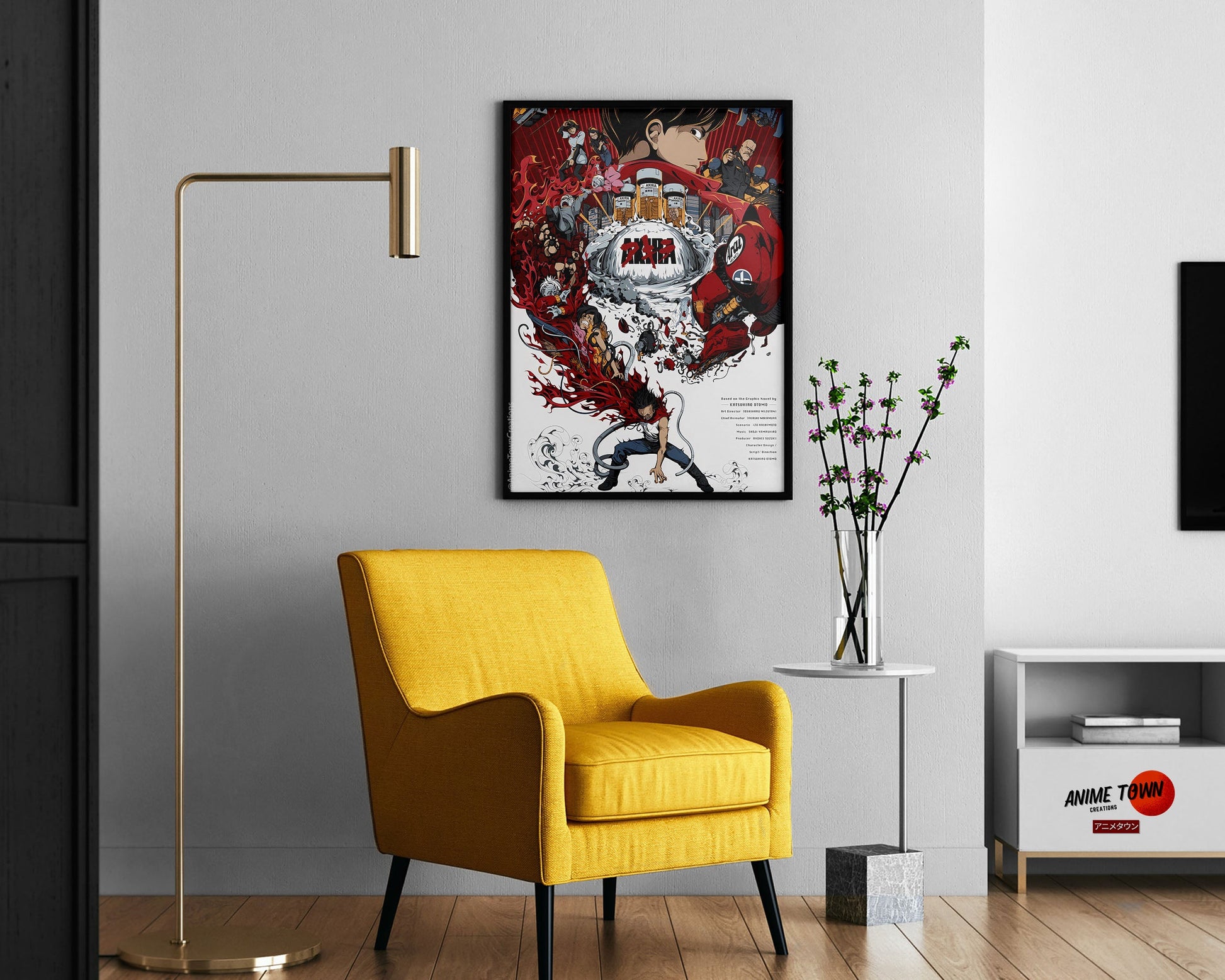 Anime Town Creations Poster Akira Cover 11" x 17" Home Goods - Anime Akira Poster