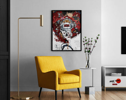 Anime Town Creations Poster Akira Cover 11" x 17" Home Goods - Anime Akira Poster
