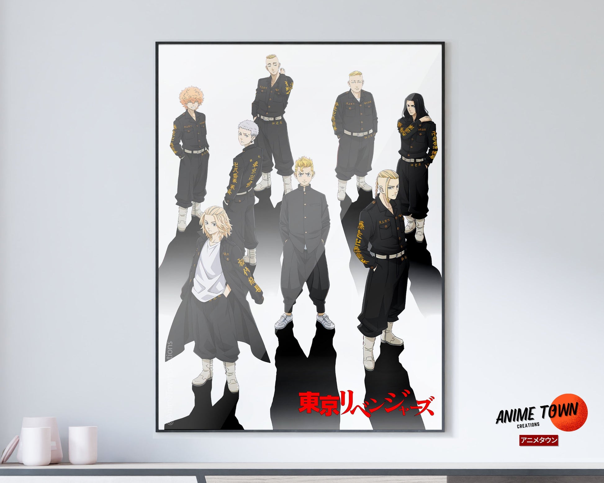 Anime Town Creations Poster Tokyo Manji Gang 11" x 17" Home Goods - Anime Tokyo Revengers Poster
