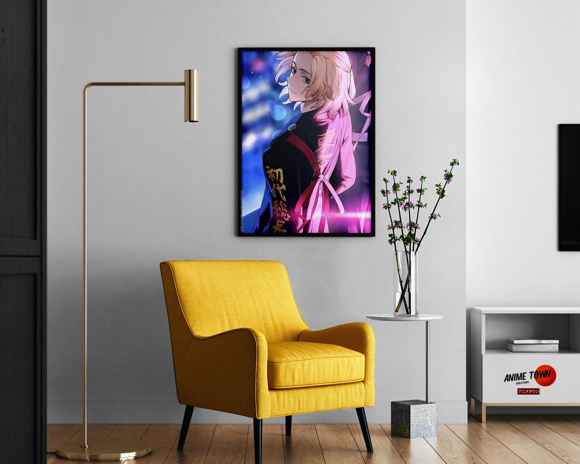 Anime Town Creations Poster Tokyo Revengers Manjiro Sano 11" x 17" Home Goods - Anime Tokyo Revengers Poster