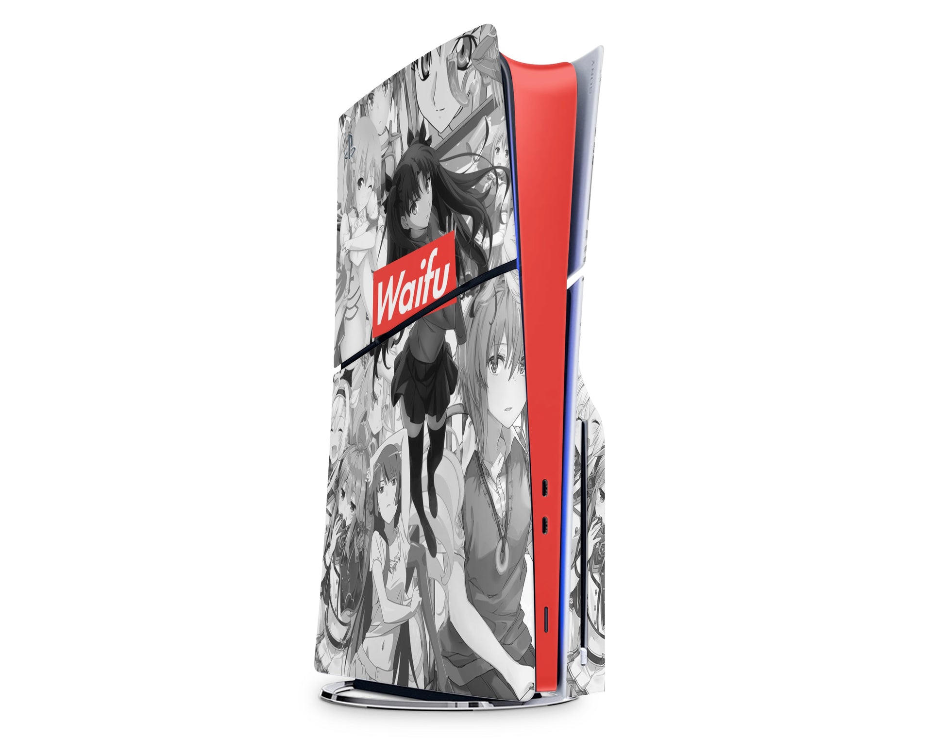 Anime Town Creations PS5 Slim Waifu PS5 Slim Skins - Anime 18+ PS5 Slim Skin