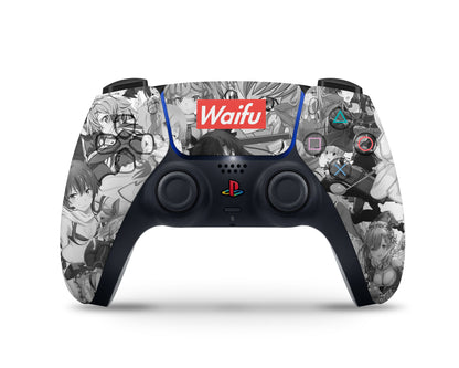 Anime Town Creations PS5 Slim Waifu PS5 Slim Skins - Anime 18+ PS5 Slim Skin
