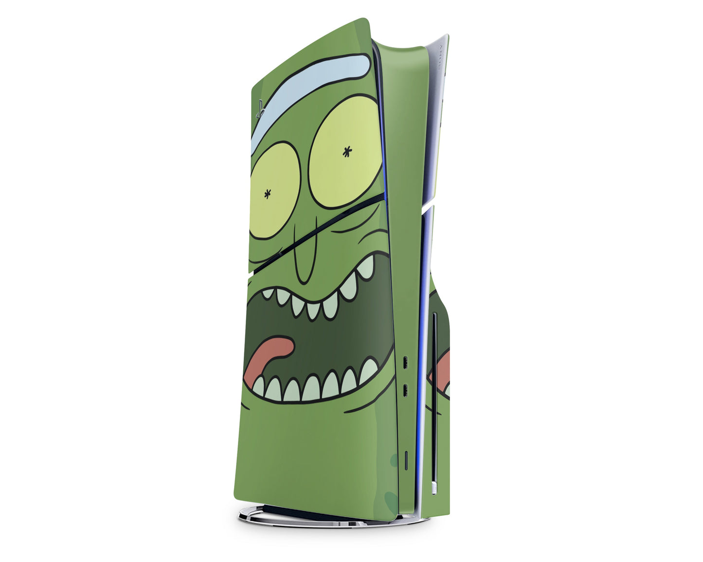 Anime Town Creations PS5 Slim Pickle Rick PS5 Slim Skins - Anime Rick and Morty PS5 Slim Skin