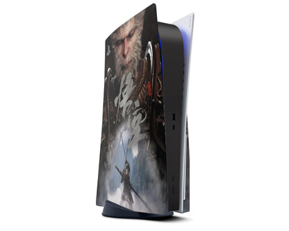 Anime Town Creations PS5 Slim Focus Black Myth Wukong PS5 Slim Skins - Anime  PS5 Slim Skin