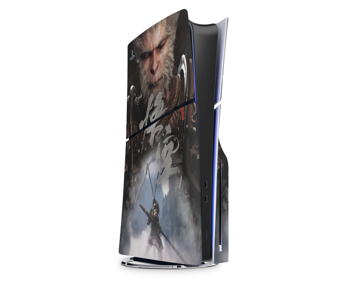 Anime Town Creations PS5 Slim Focus Black Myth Wukong PS5 Slim Skins - Anime  PS5 Slim Skin