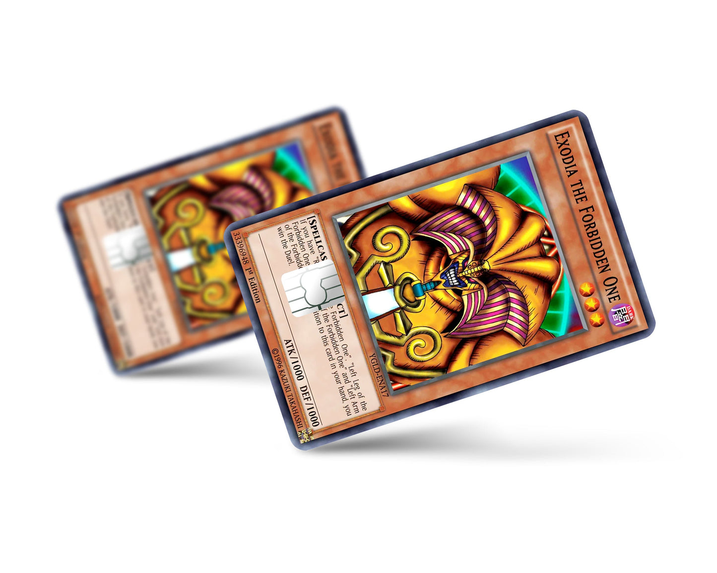 Anime Town Creations Credit Card Exodia the Forbidden Card Full Skins - Anime YGO Credit Card Skin