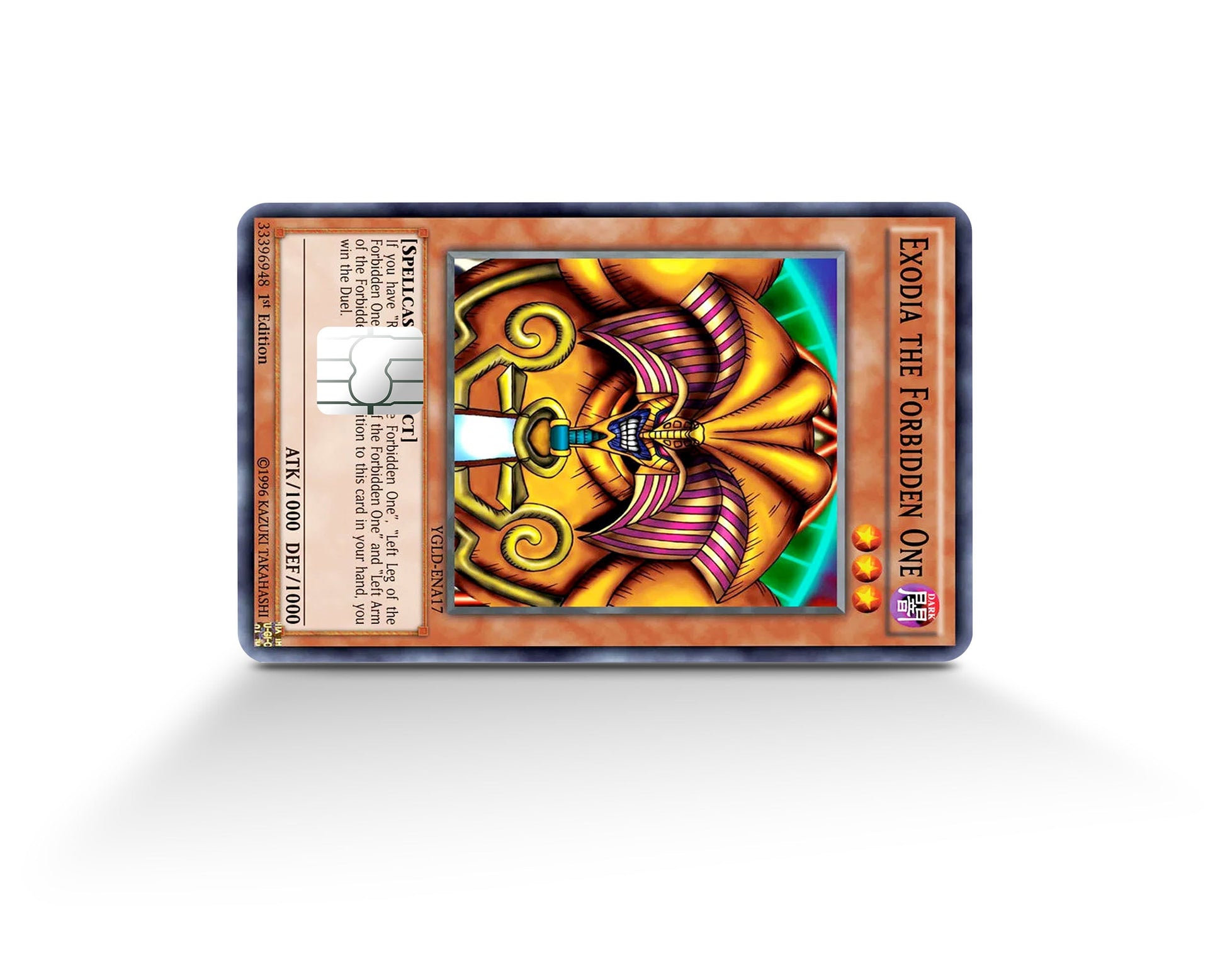 Anime Town Creations Credit Card Exodia the Forbidden Card Full Skins - Anime YGO Credit Card Skin