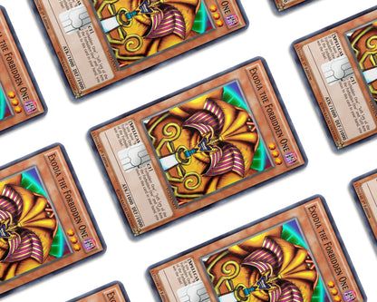 Anime Town Creations Credit Card Exodia the Forbidden Card Window Skins - Anime YGO Credit Card Skin