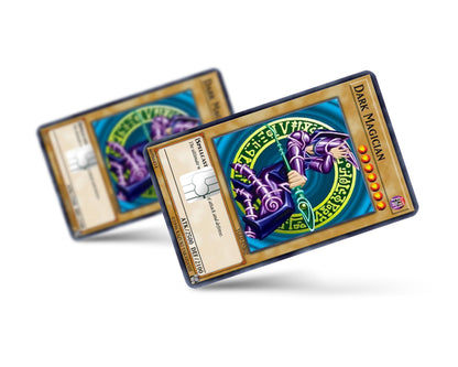 Anime Town Creations Credit Card Dark Magician Card Full Skins - Anime YGO Credit Card Skin