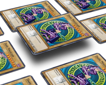Anime Town Creations Credit Card Dark Magician Card Window Skins - Anime YGO Credit Card Skin