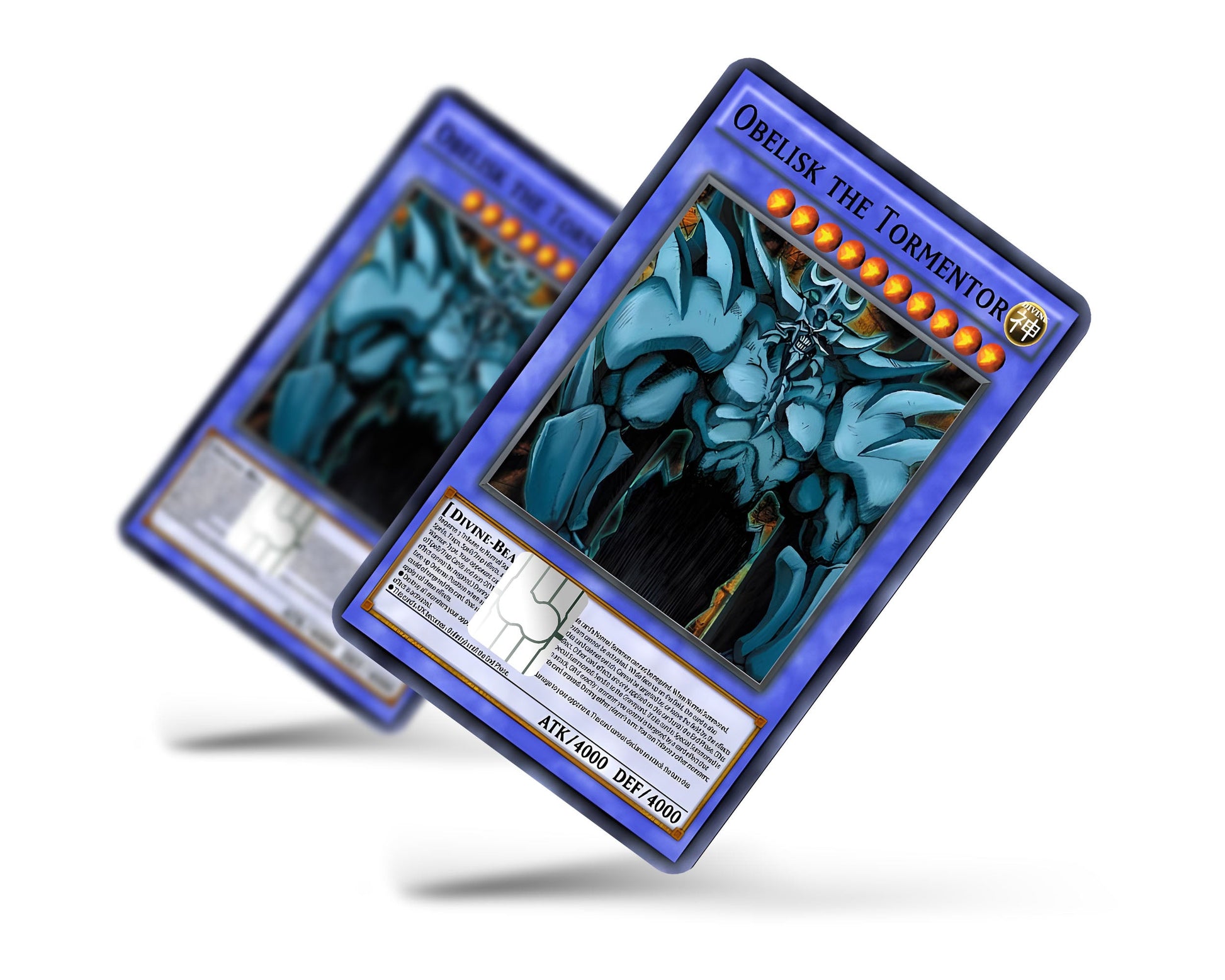 Anime Town Creations Credit Card Obelisk the Tormentor Card Full Skins - Anime YGO Credit Card Skin