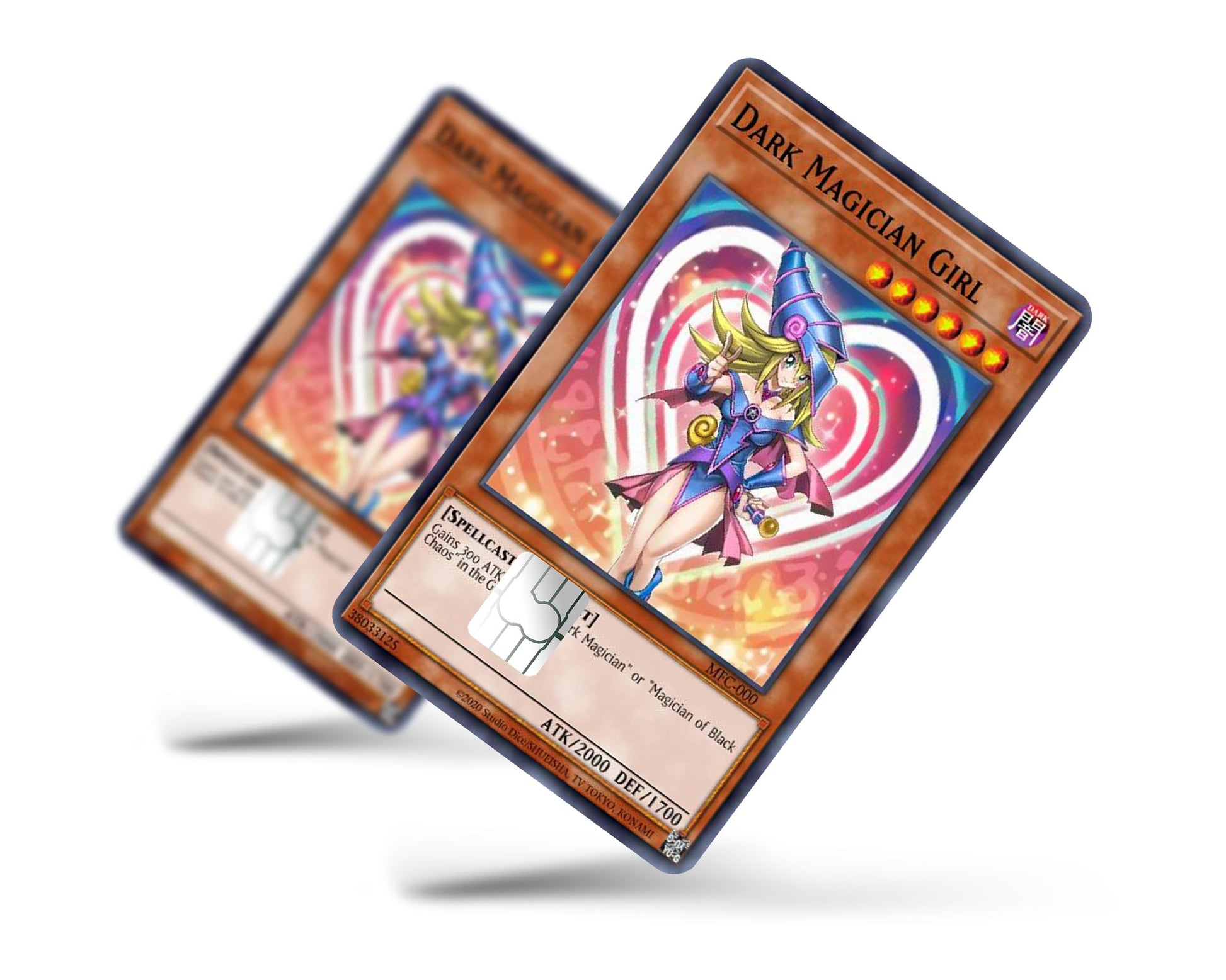 Anime Town Creations Credit Card Dark Magician Girl Card Full Skins - Anime YGO Credit Card Skin
