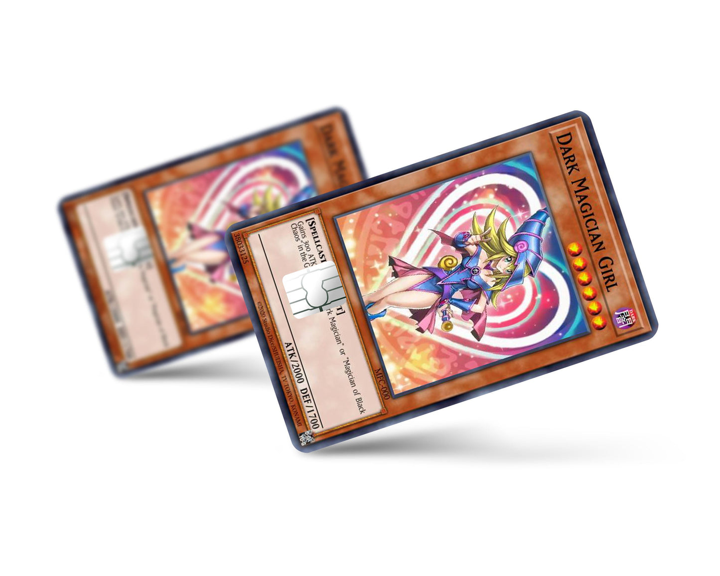 Anime Town Creations Credit Card Dark Magician Girl Card Full Skins - Anime YGO Credit Card Skin