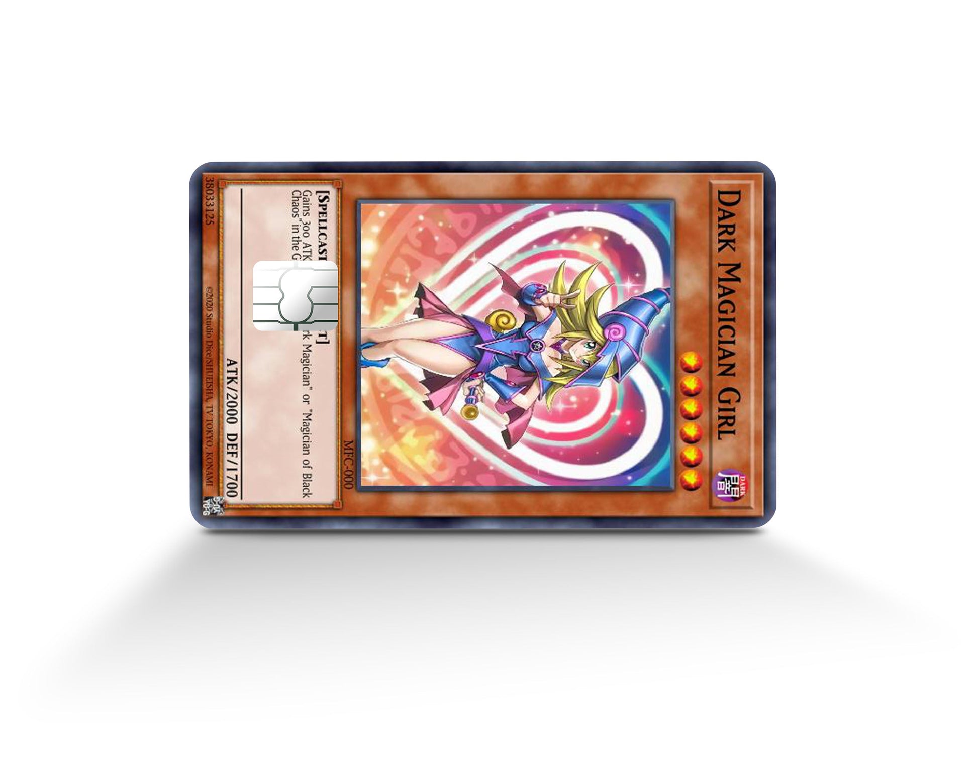 Anime Town Creations Credit Card Dark Magician Girl Card Full Skins - Anime YGO Credit Card Skin