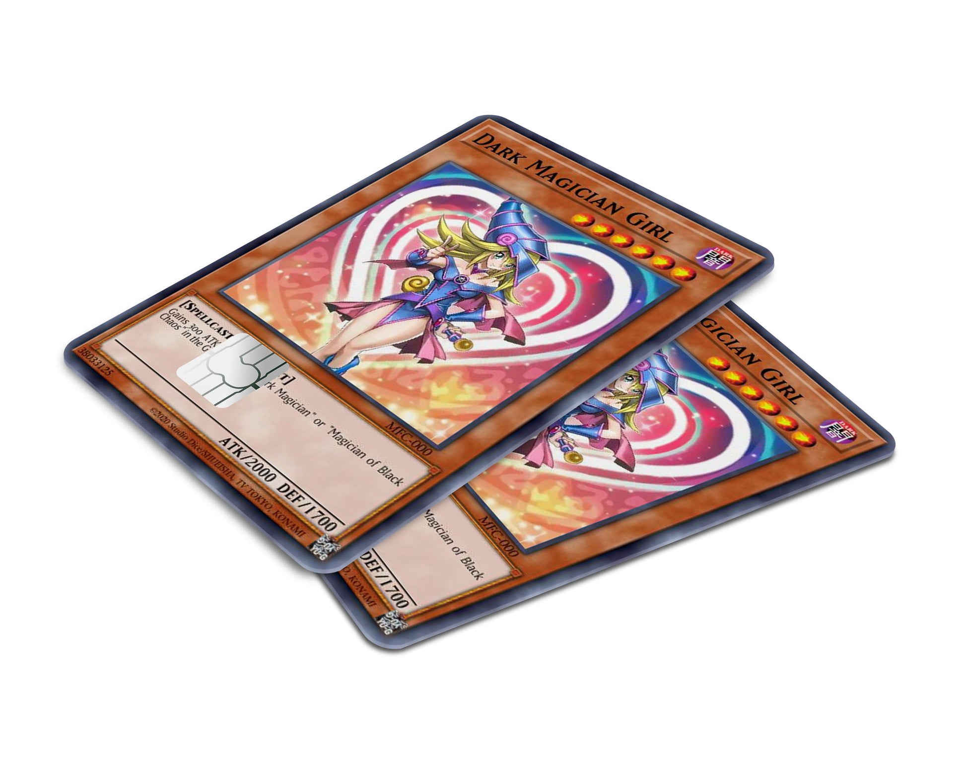 Anime Town Creations Credit Card Dark Magician Girl Card Window Skins - Anime YGO Credit Card Skin