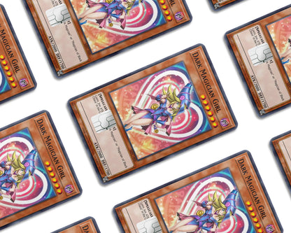 Anime Town Creations Credit Card Dark Magician Girl Card Window Skins - Anime YGO Credit Card Skin