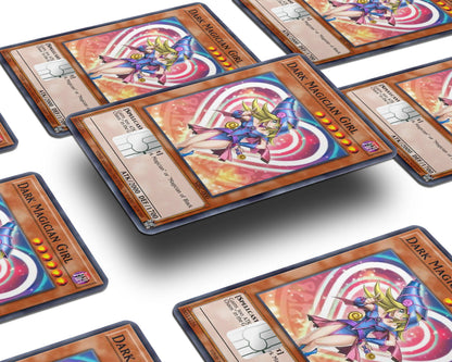 Anime Town Creations Credit Card Dark Magician Girl Card Window Skins - Anime YGO Credit Card Skin