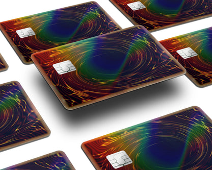 Anime Town Creations Holographic Credit Card Yugi Trading Card Window Skins - Anime YGO Holographic Credit Card Skin