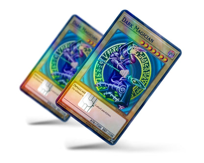 Anime Town Creations Holographic Credit Card Dark Magician Card Full Skins - Anime YGO Holographic Credit Card Skin