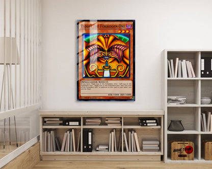 Anime Town Creations Metal Poster Exodia the Forbidden Card 16" x 24" Home Goods - Anime YGO Metal Poster