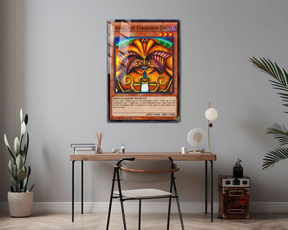Anime Town Creations Metal Poster Exodia the Forbidden Card 24" x 36" Home Goods - Anime YGO Metal Poster