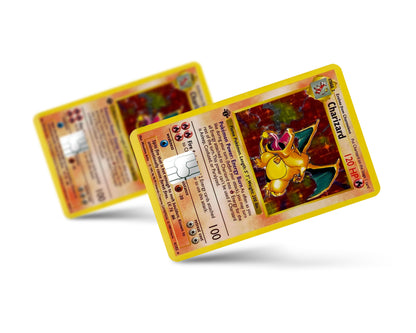 Charizard Pokemon Card Credit Card Skin