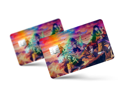 One Piece Crew Flames Holographic Credit Card Skin