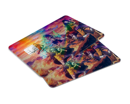 One Piece Crew Flames Holographic Credit Card Skin