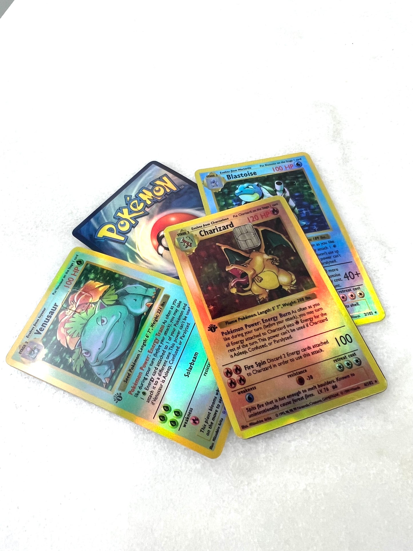 Pokemon Holographic Credit Card Skin Bundle