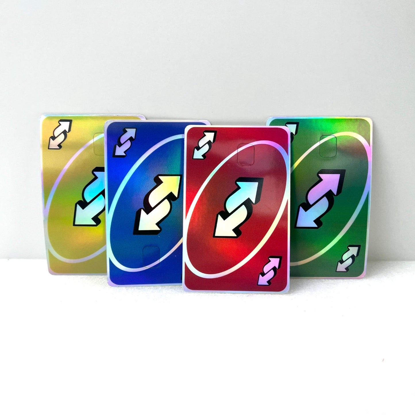 Uno Reverse Holographic Credit Card Skin Bundle