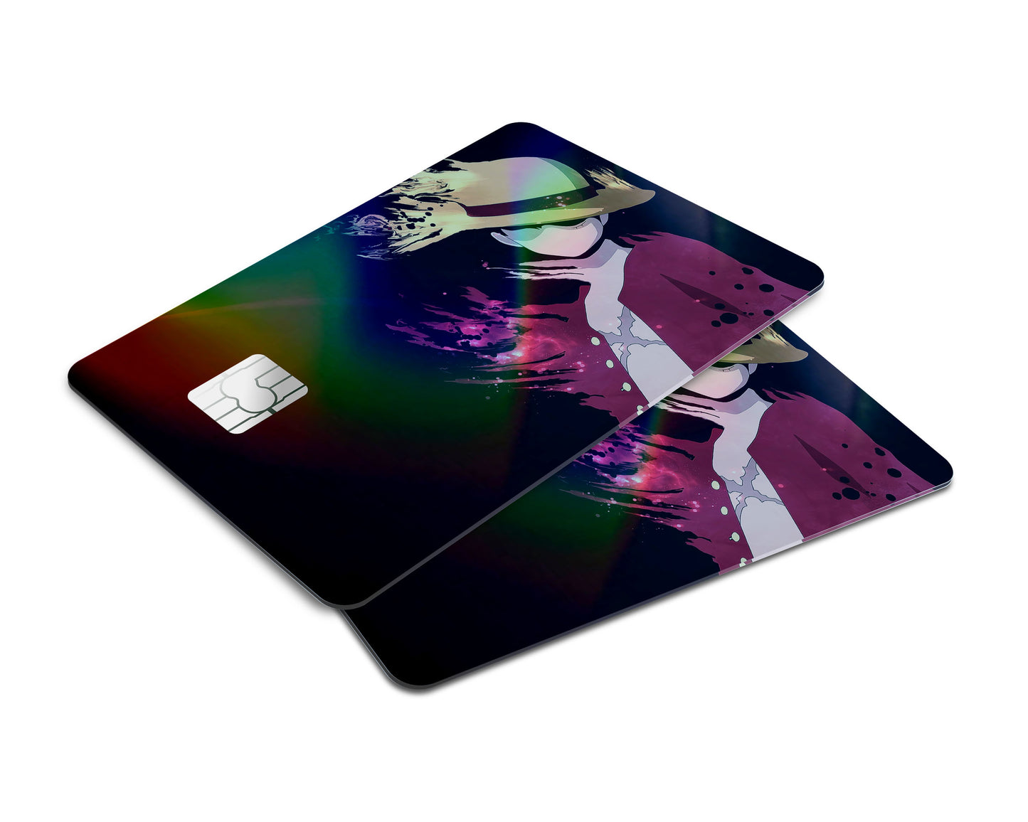 One Piece Luffy Fade Holographic Credit Card Skin