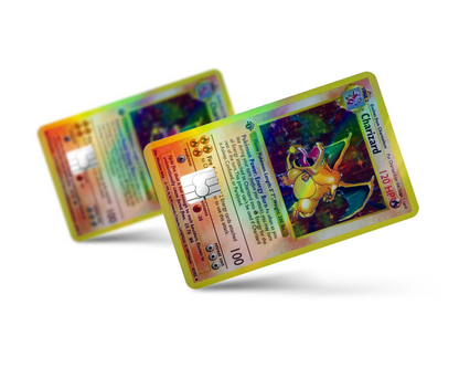 Pokemon Holographic Credit Card Skin Bundle