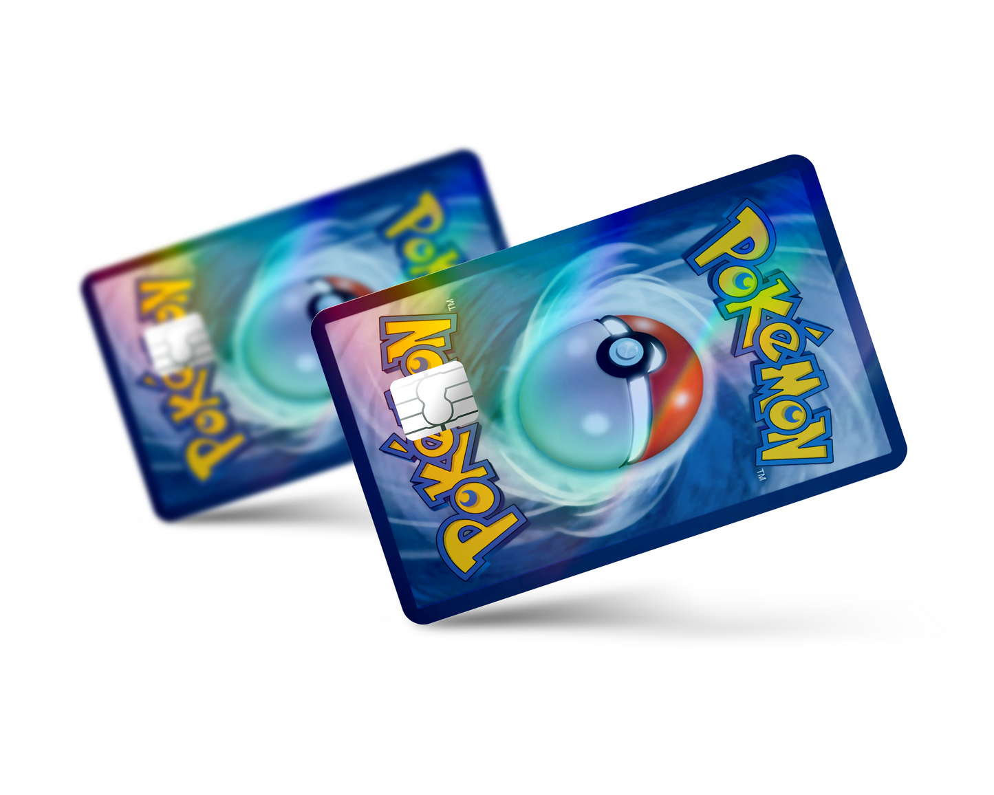 Pokemon Holographic Credit Card Skin Bundle