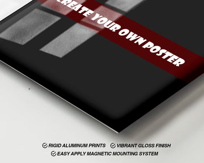 Create Your Own - Custom Square Metal Poster