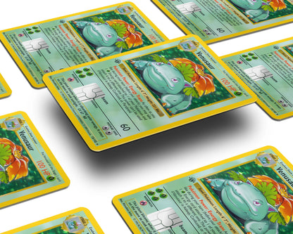 Venusaur Pokemon Card Credit Card Skin