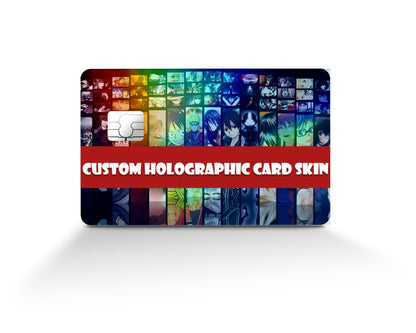 Create Your Own - Custom Holographic Credit Card Skin Debit Card Skin