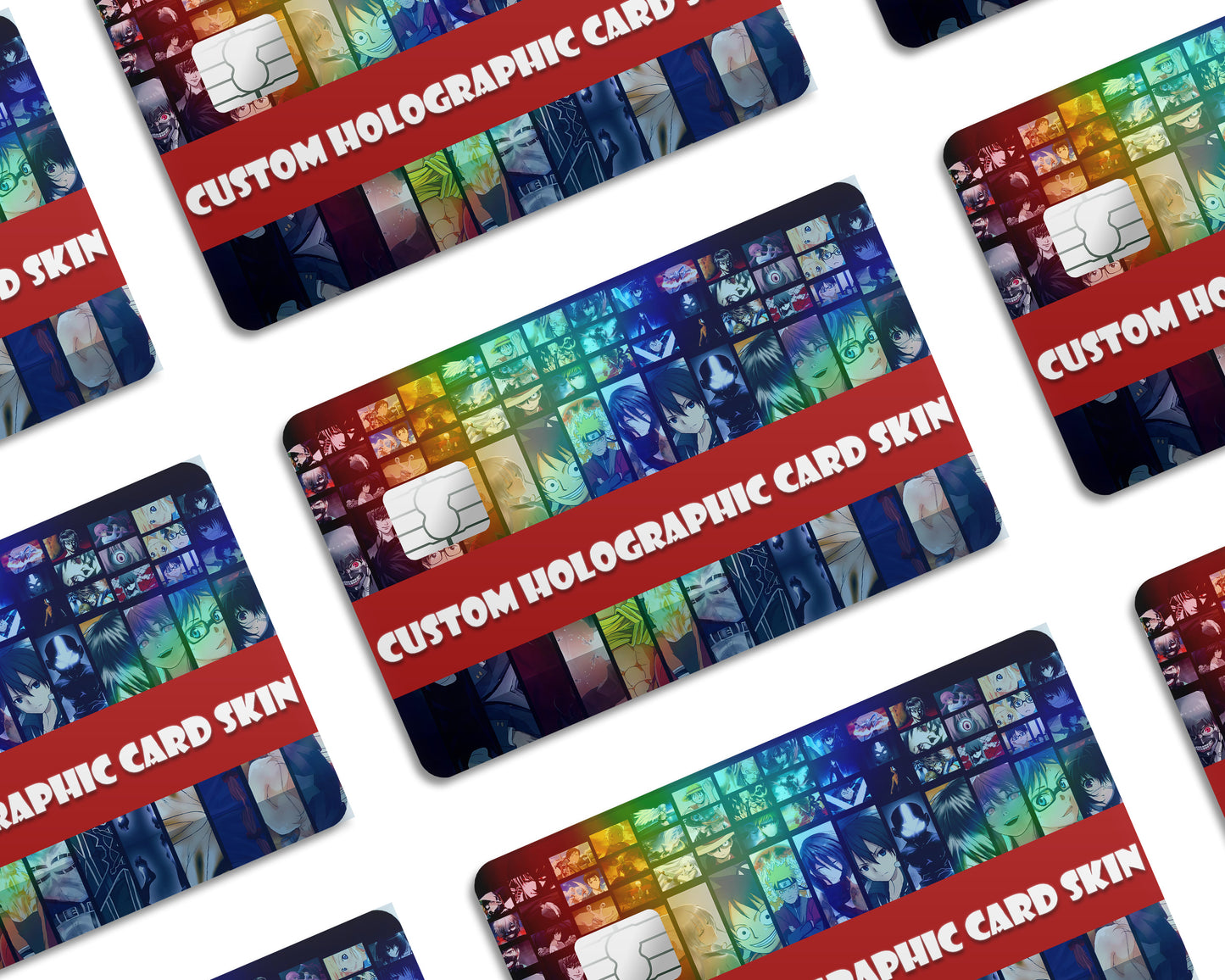 Create Your Own - Custom Holographic Credit Card Skin Debit Card Skin