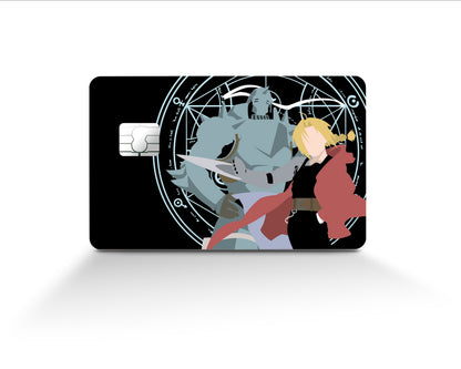 Anime Town Creations Credit Card Full Metal Alchemist Edward & Alphonse Full Skins - Anime Full Metal Alchemist Skin