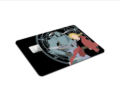Anime Town Creations Credit Card Full Metal Alchemist Edward & Alphonse Full Skins - Anime Full Metal Alchemist Skin