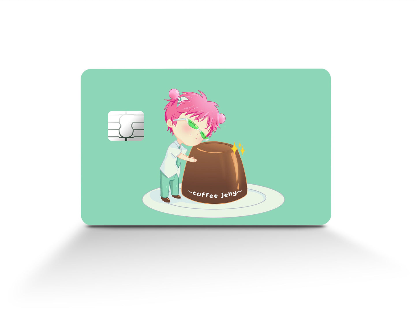Anime Town Creations Credit Card Distastrous Life of Saiki K Coffee Jelly Full Skins - Anime Disastrous Life of Saiki K Skin