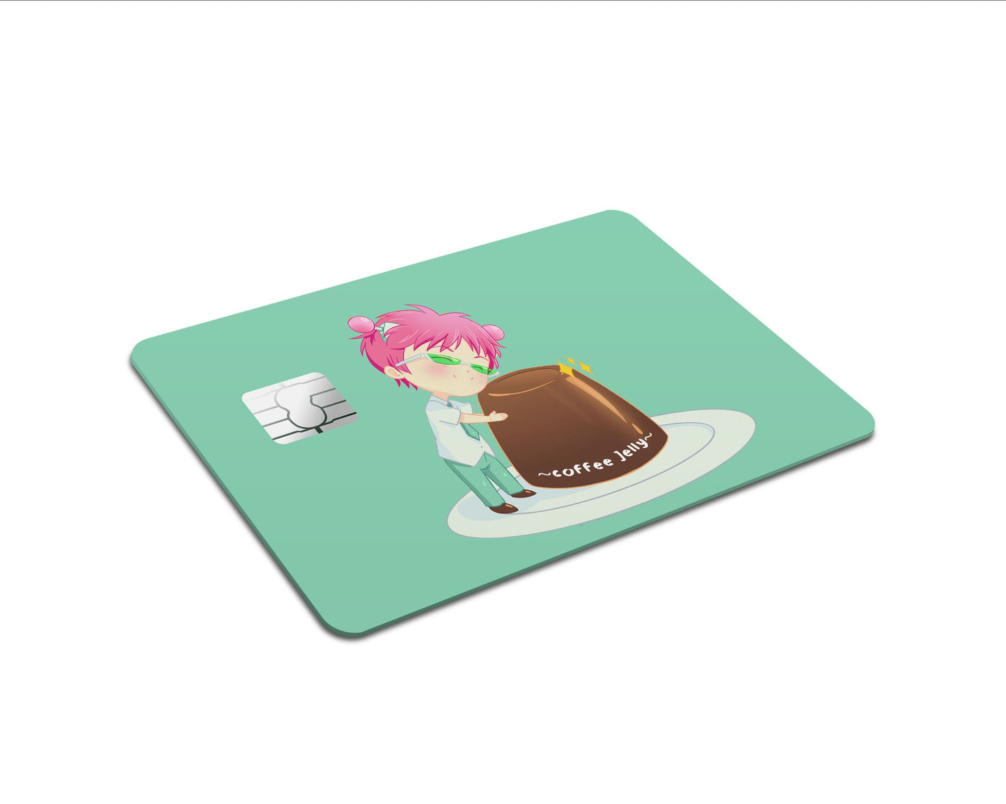 Anime Town Creations Credit Card Distastrous Life of Saiki K Coffee Jelly Full Skins - Anime Disastrous Life of Saiki K Skin